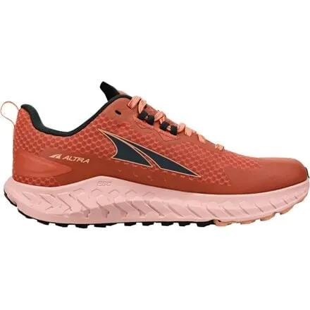 Altra Women's Outroad Trail Running Shoes, Red/Orange