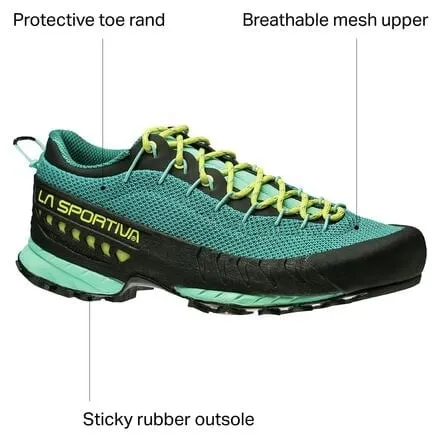 Approach shoe TX3 women's La Sportiva, Emerald/Mint