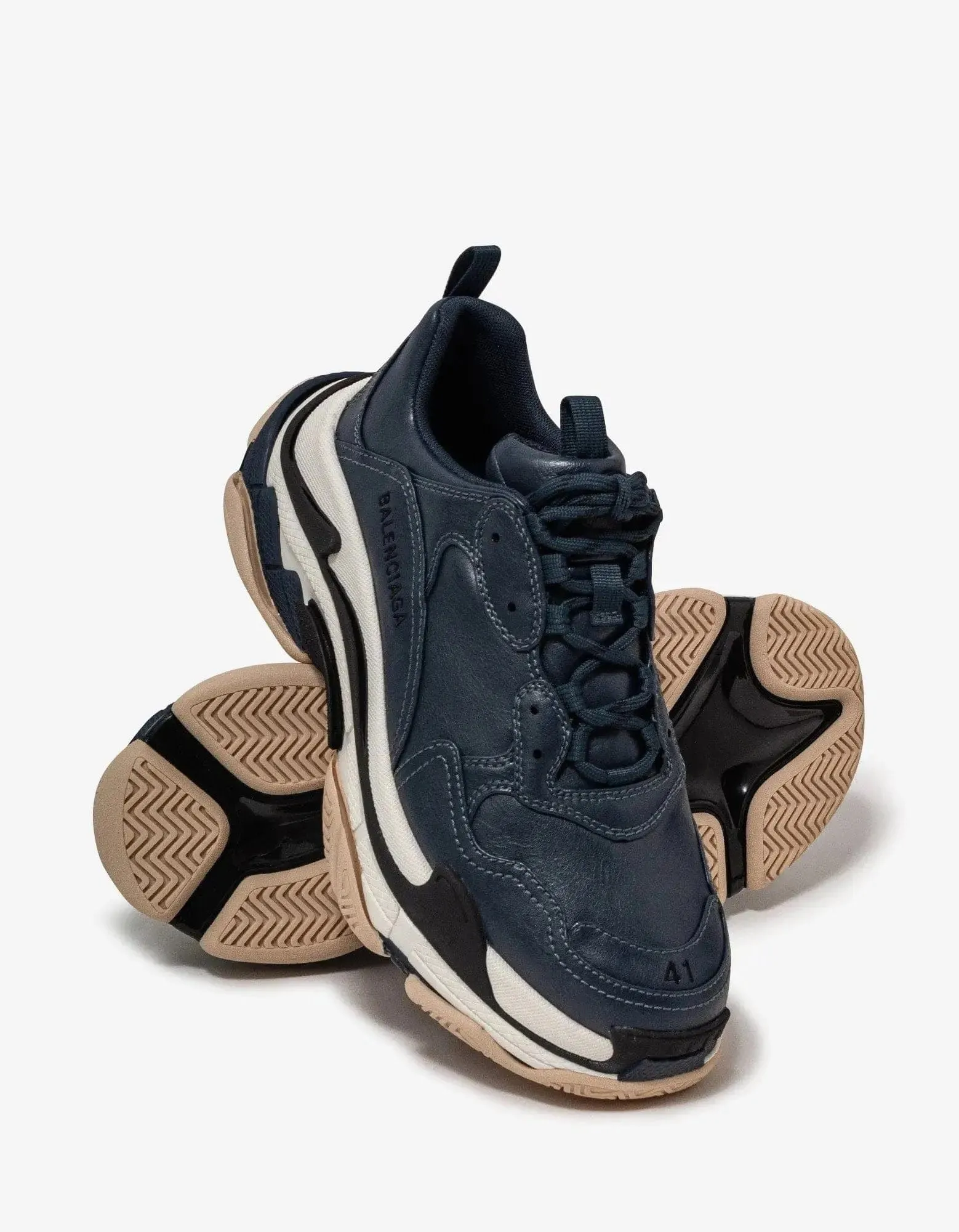 Balenciaga Triple S Stone Blue Trainers