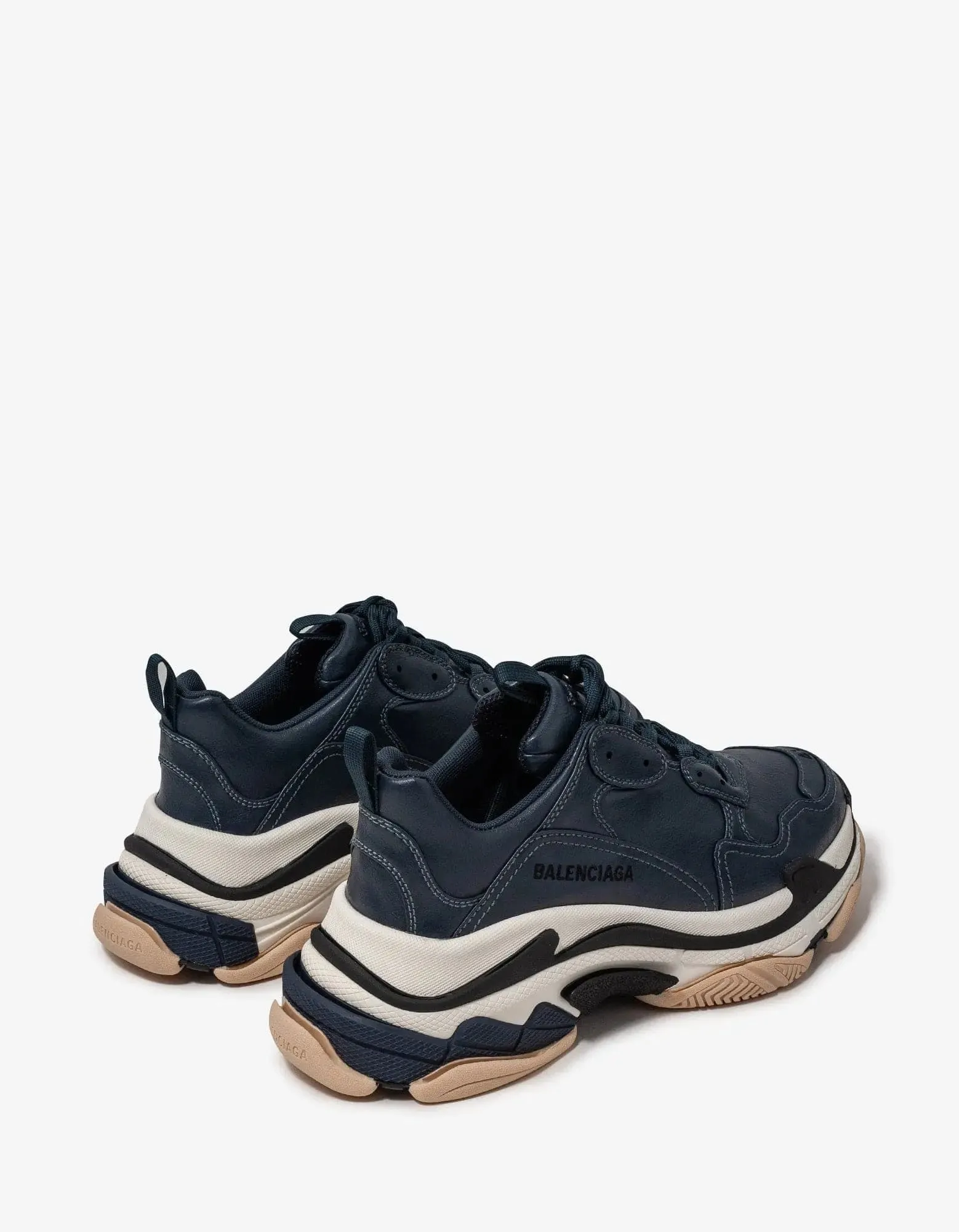 Balenciaga Triple S Stone Blue Trainers