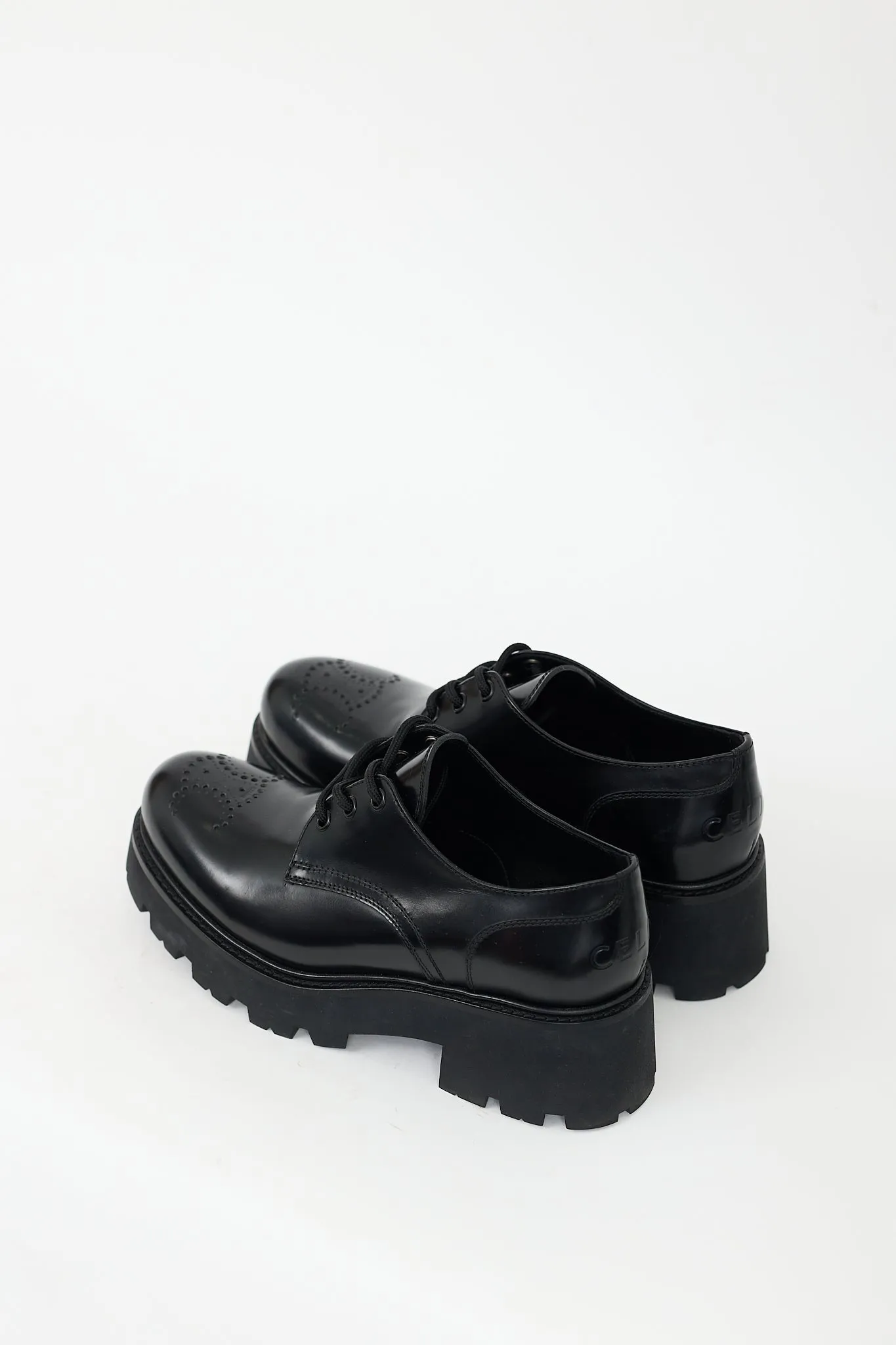 Black Leather Triomphe Ranger Derby