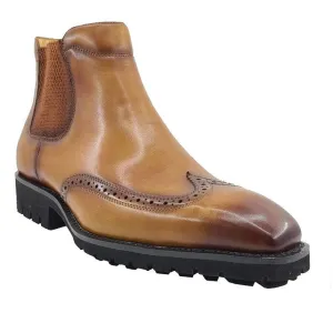 Carrucci Chelsea Congnac Lug Boot