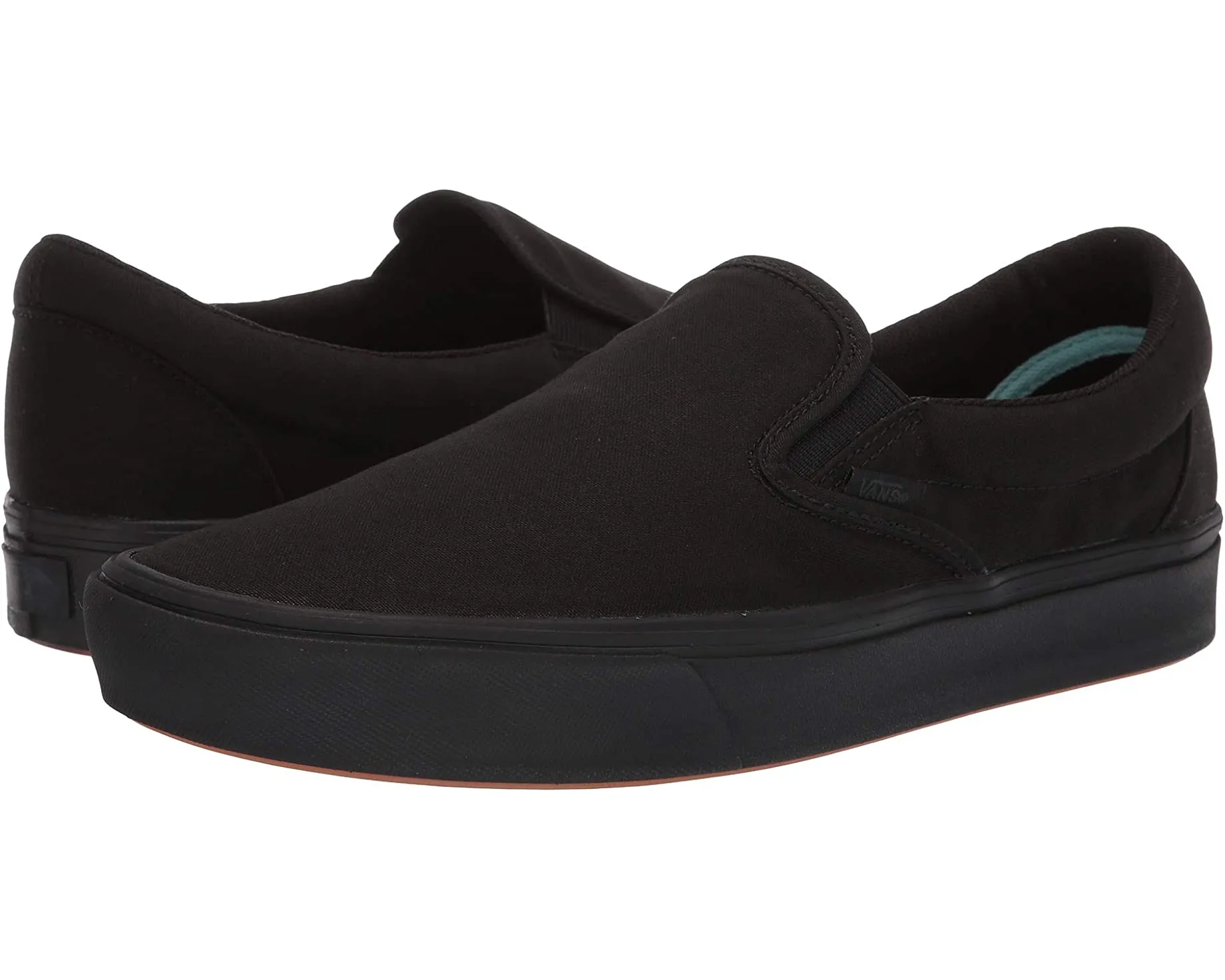 ComfyCush Slip-On Vans sneakers, black