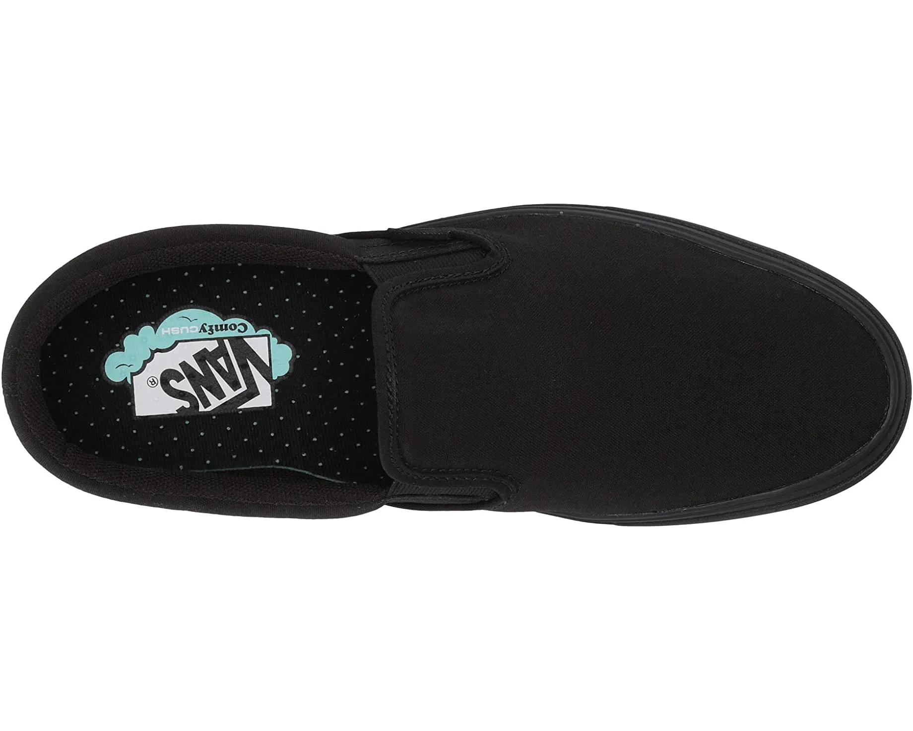 ComfyCush Slip-On Vans sneakers, black