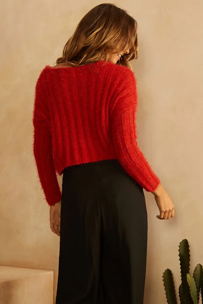 Earthly Delights Knit Red