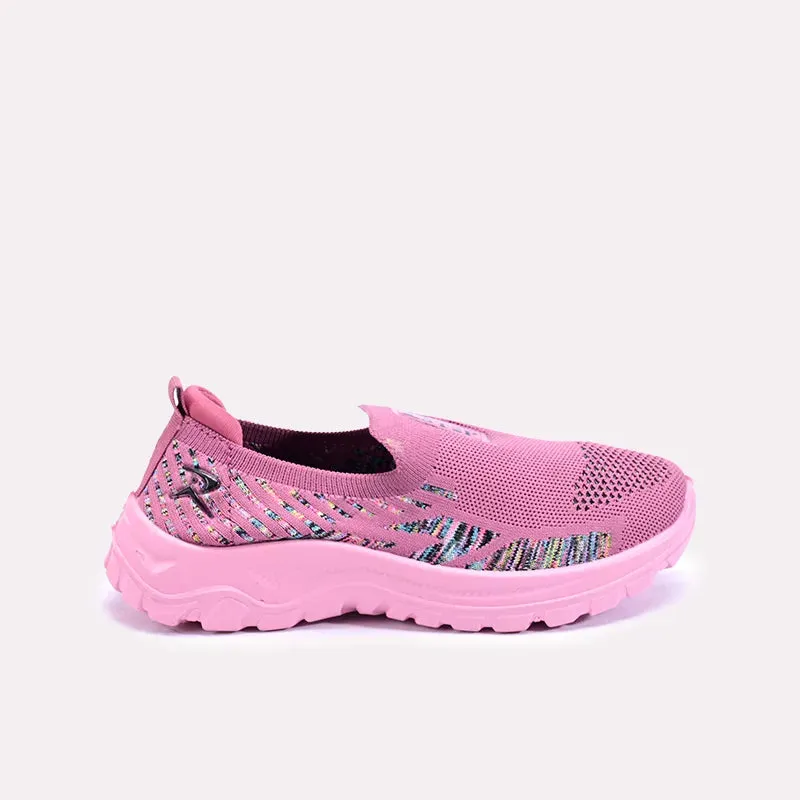 Eloise Pink Slip On Sneakers 0440717