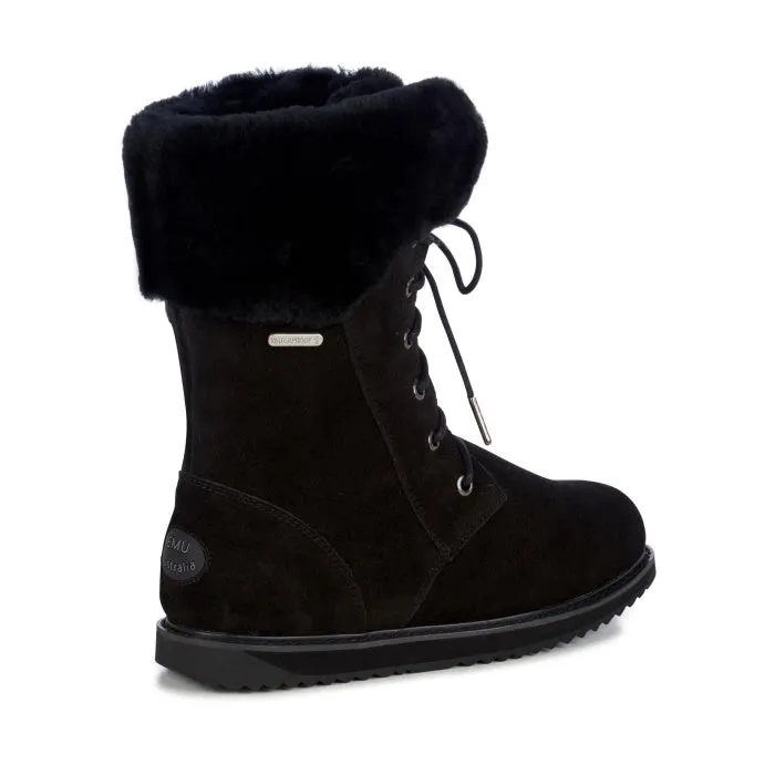 Emu - Women's Shoreline Sheepskin WATERPROOF Boot- black