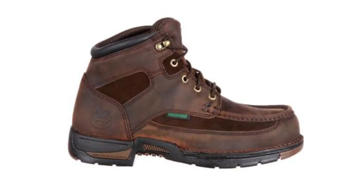 GEORGIA MEN'S ATHENS STEEL TOE WATERPROOF WORK BOOT- G7603