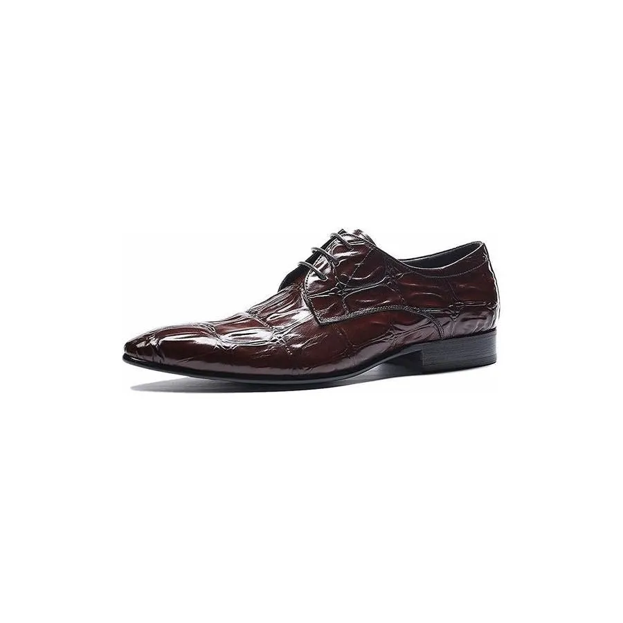 GlamourGator Executive Lace-Up Oxford Dress Shoes