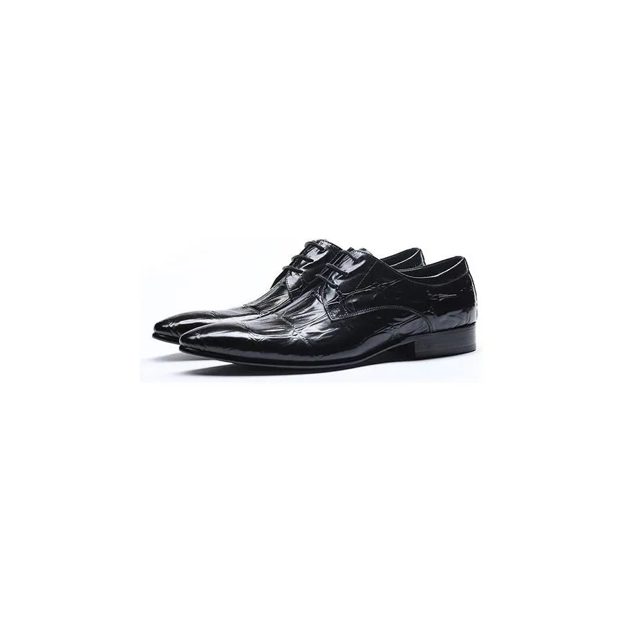 GlamourGator Executive Lace-Up Oxford Dress Shoes