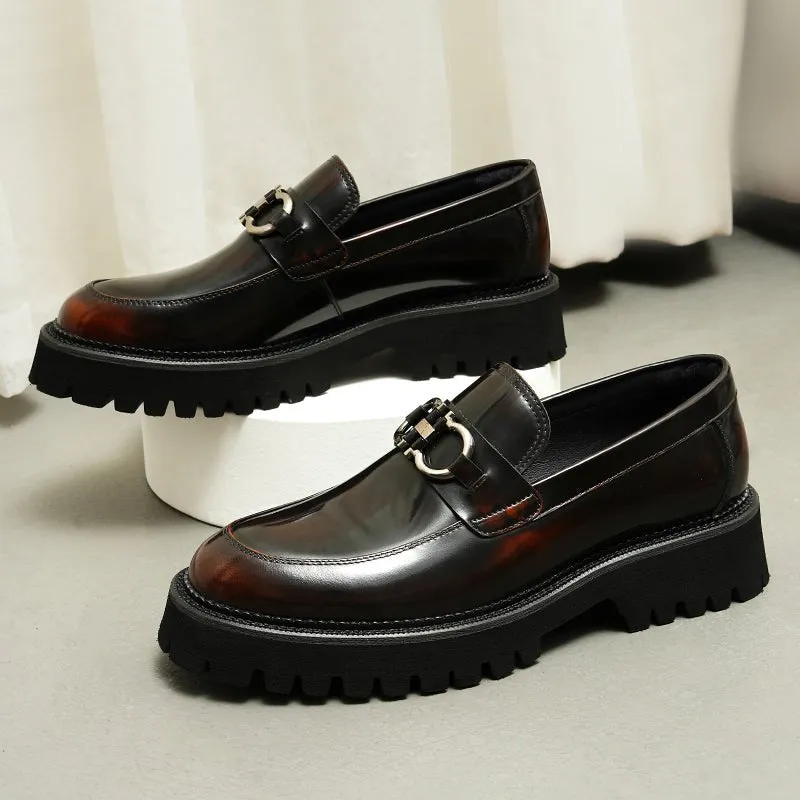 Hazel Luxe Platform Slip-on Loafers