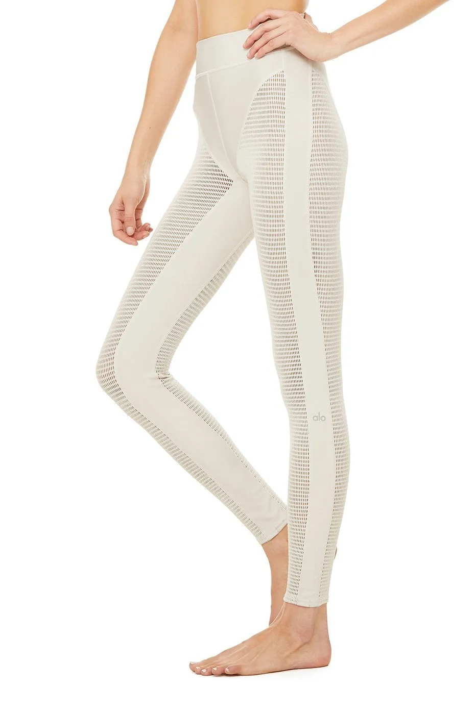 High-Waist Energize Legging - Bone