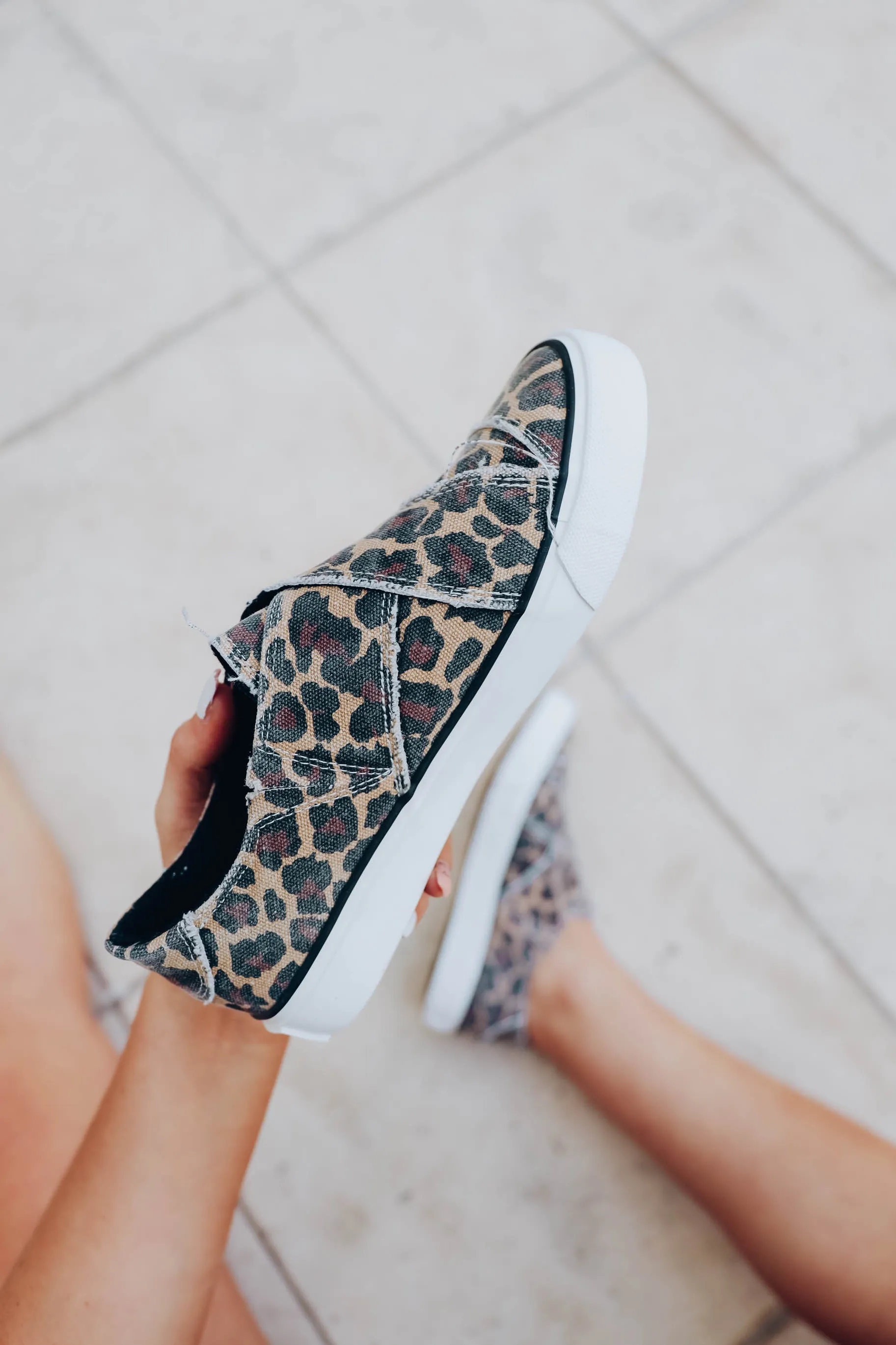 Ivette Slip on Sneaker By Very G - Leopard