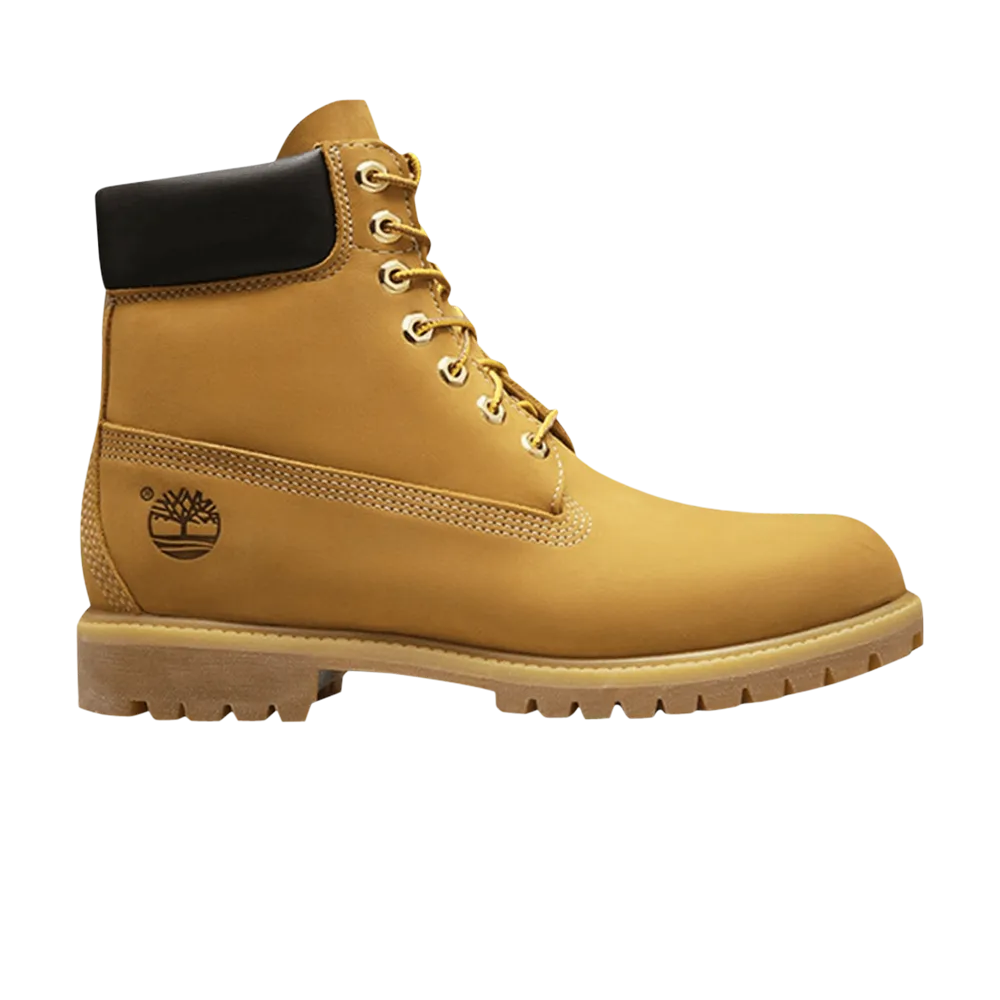 Junior Timberland 6" Premium Waterproof Boots, Tan