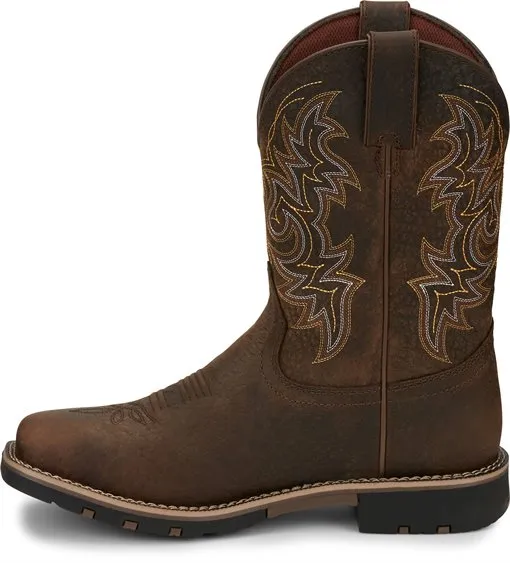 JUSTIN MEN'S GEORGE STRAIT WATERPROOF WESTERN BOOT - GR9050