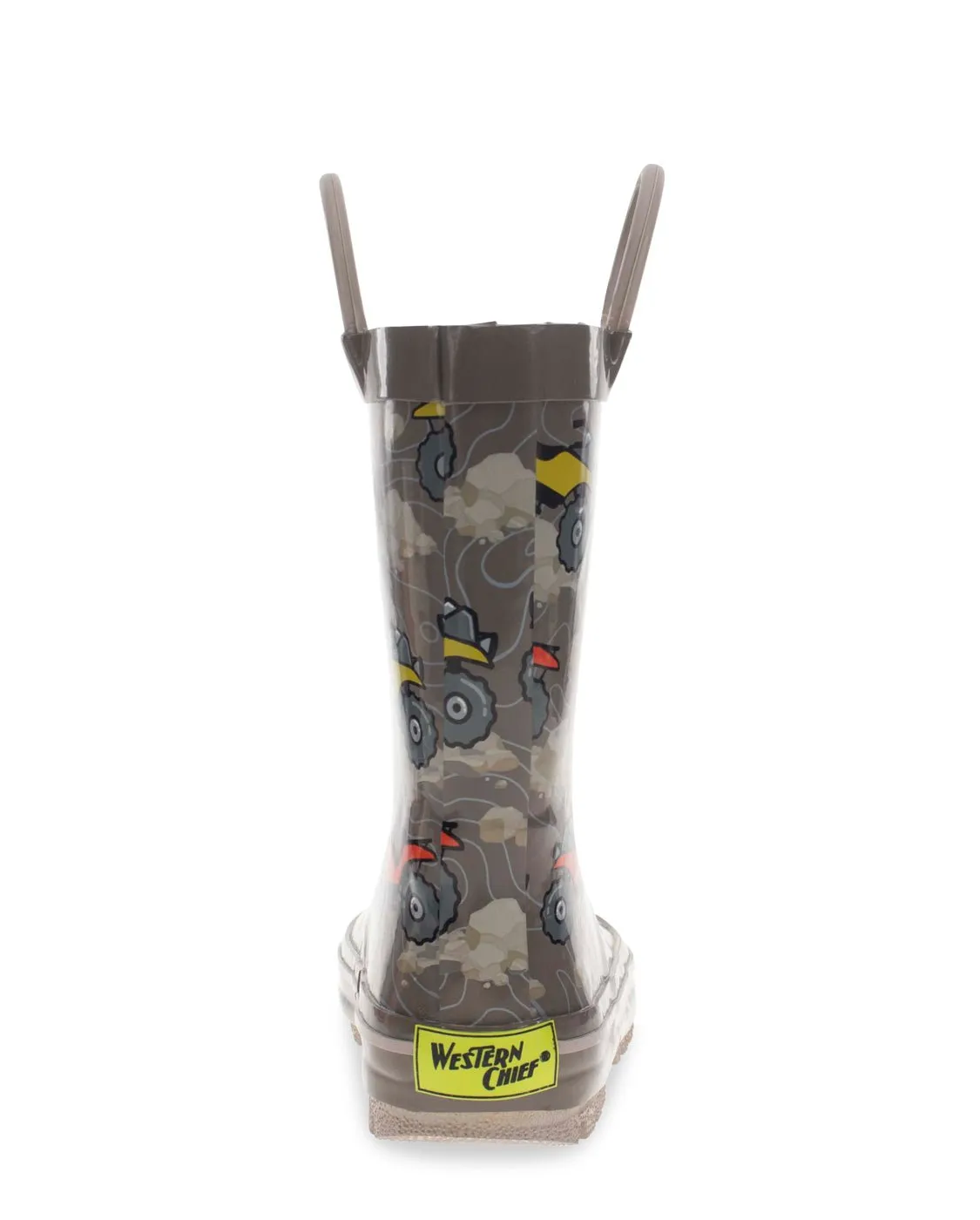 Kids 4-Wheeler Rain Boot - Brown