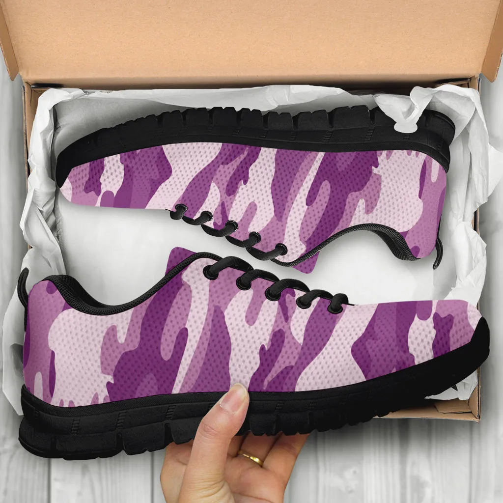 Knit Sneaker_Camo Purple_Combo