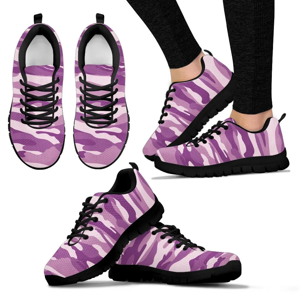 Knit Sneaker_Camo Purple_Combo