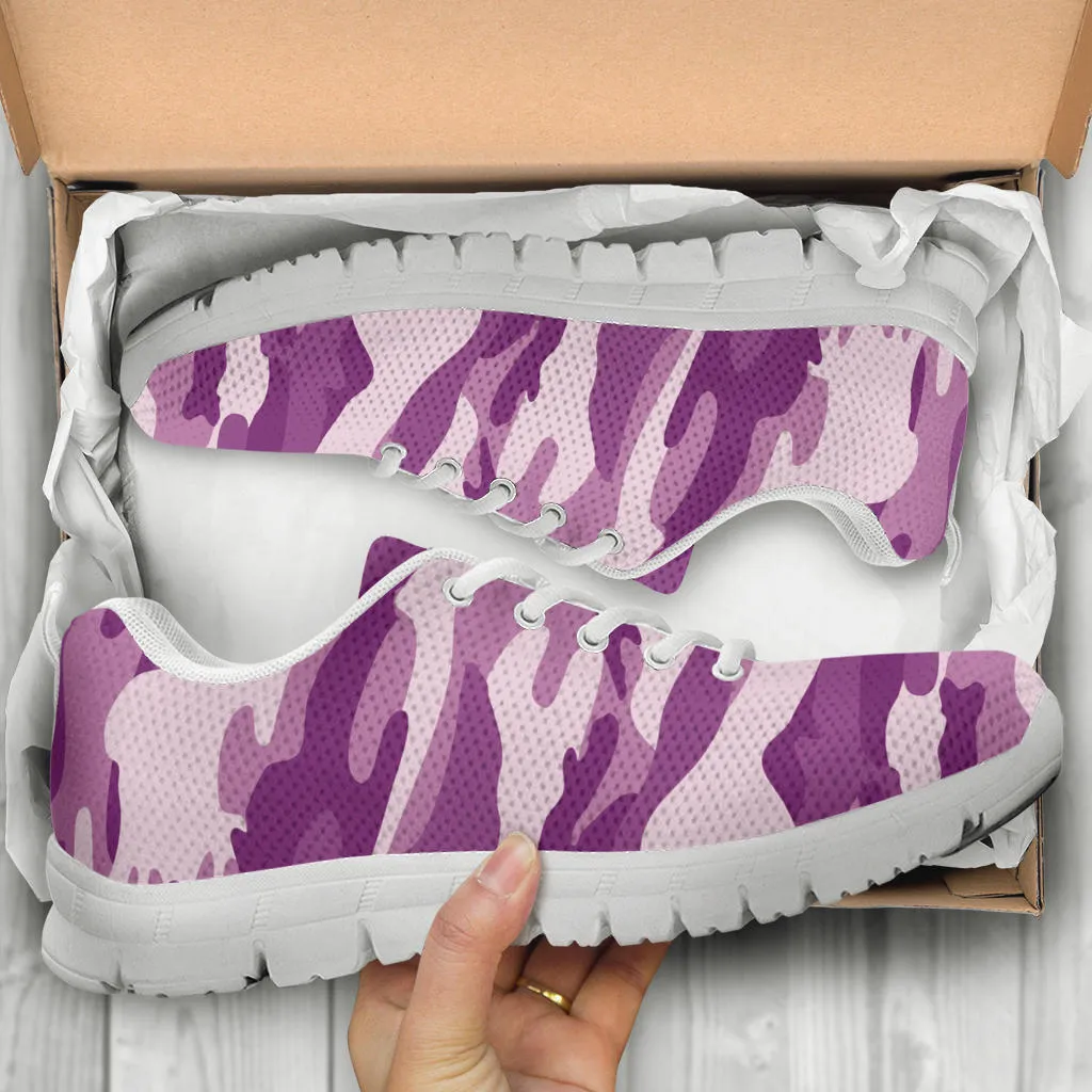 Knit Sneaker_Camo Purple_Combo