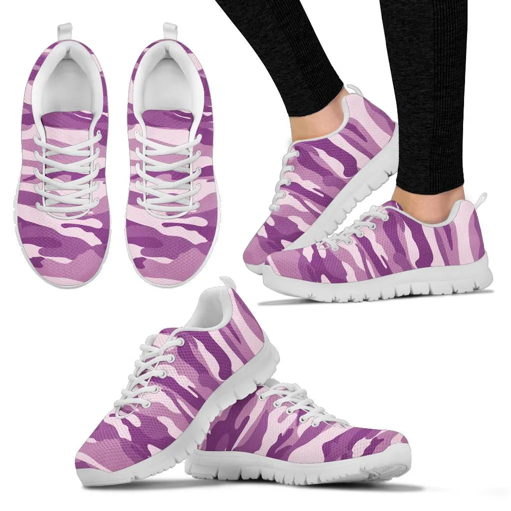 Knit Sneaker_Camo Purple_Combo