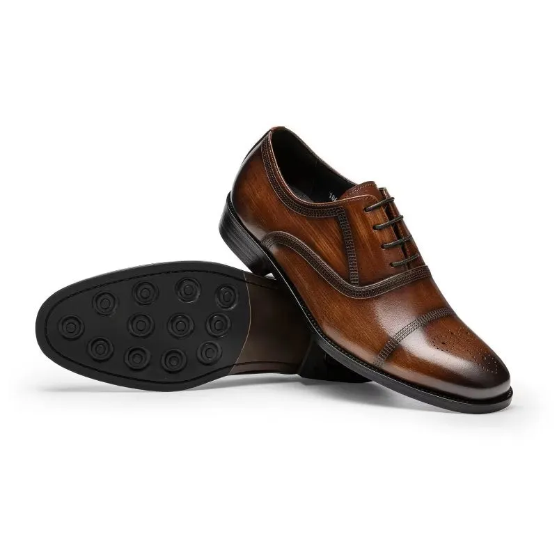 Luxury Leather Elegance Oxford Dress Shoes