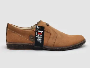 Men's Essential Leather Loafers - Light Brown