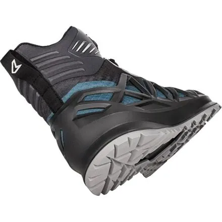 Merger GTX Mid Trail Men's Lowa Running Shoe, Steel Blue/Anthracite