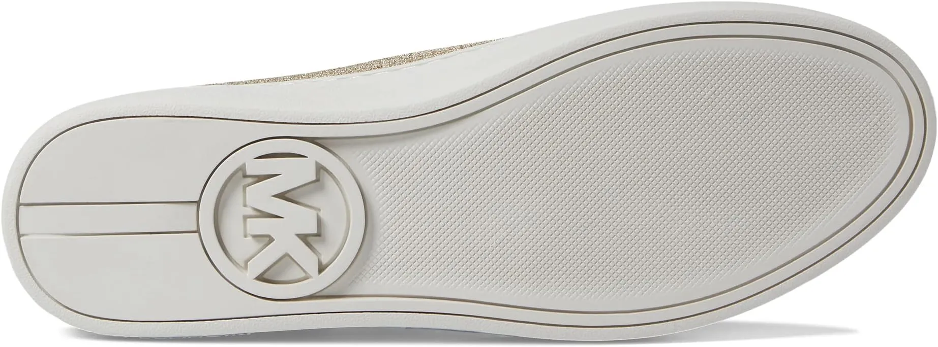 MICHAEL Michael Kors Juno Knit Slip-On Sneakers in Pale Gold