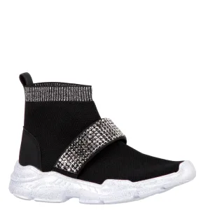 Rhinestone Sock Sneaker