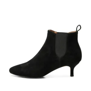 Saga chelsea boot suede - BLACK