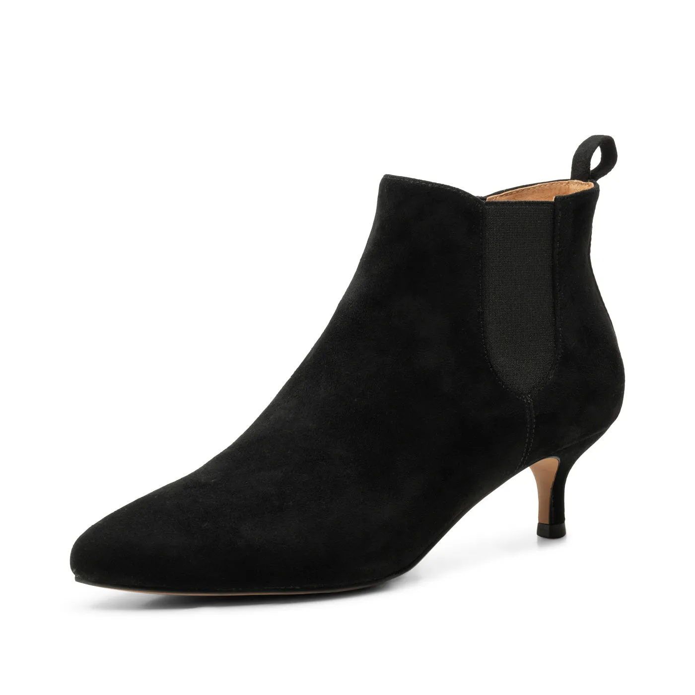 Saga chelsea boot suede - BLACK