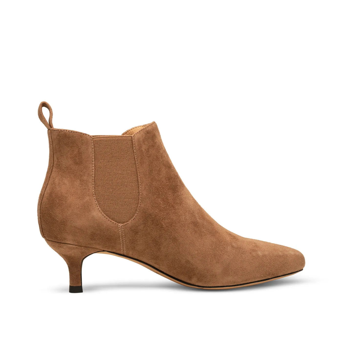 Saga chelsea boot suede - TAN