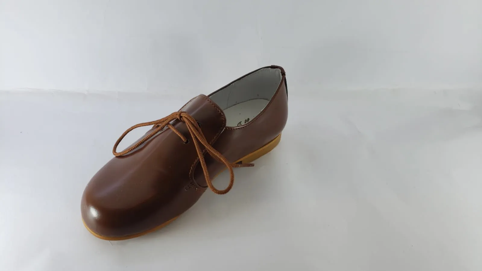 Shawn & Jeffery Cuero Tan Leather Loafer Smoking Shoe