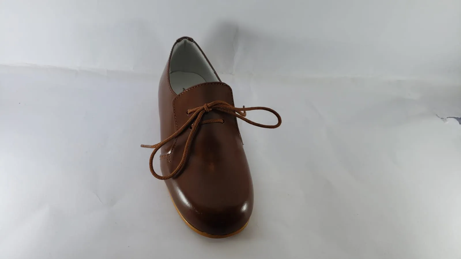 Shawn & Jeffery Cuero Tan Leather Loafer Smoking Shoe