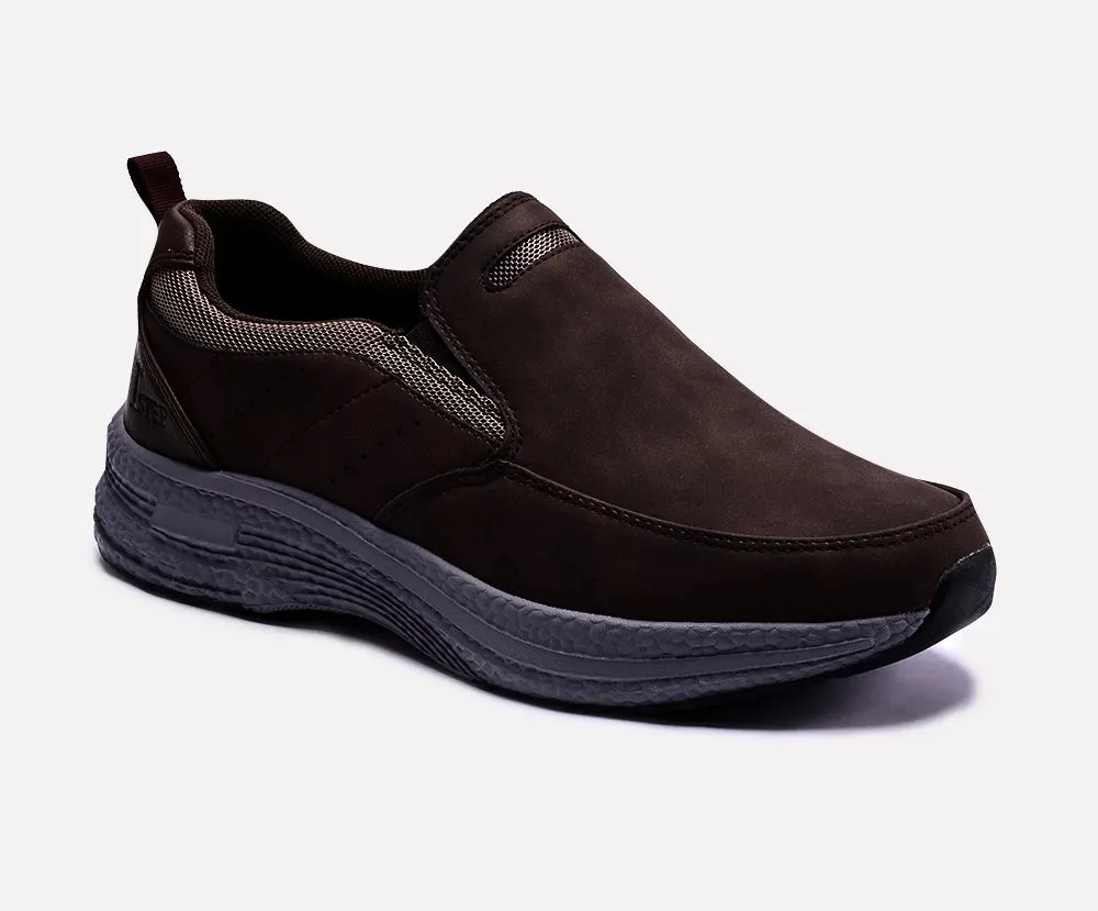 Snider Brown Slip On Sneakers 0120328