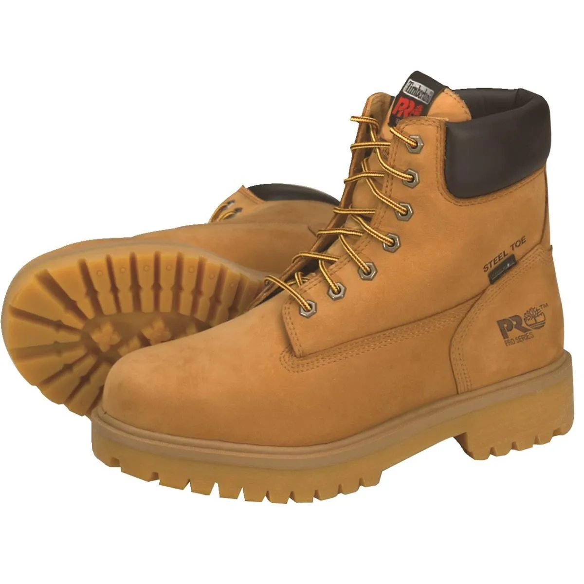 Timberland PRO 6" Steel Toe Wheat Boots