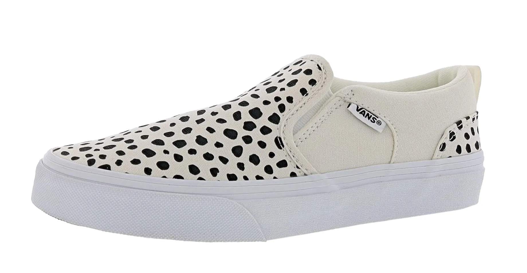 Vans Kid's Asher Graphic Print Slip On Sneakers