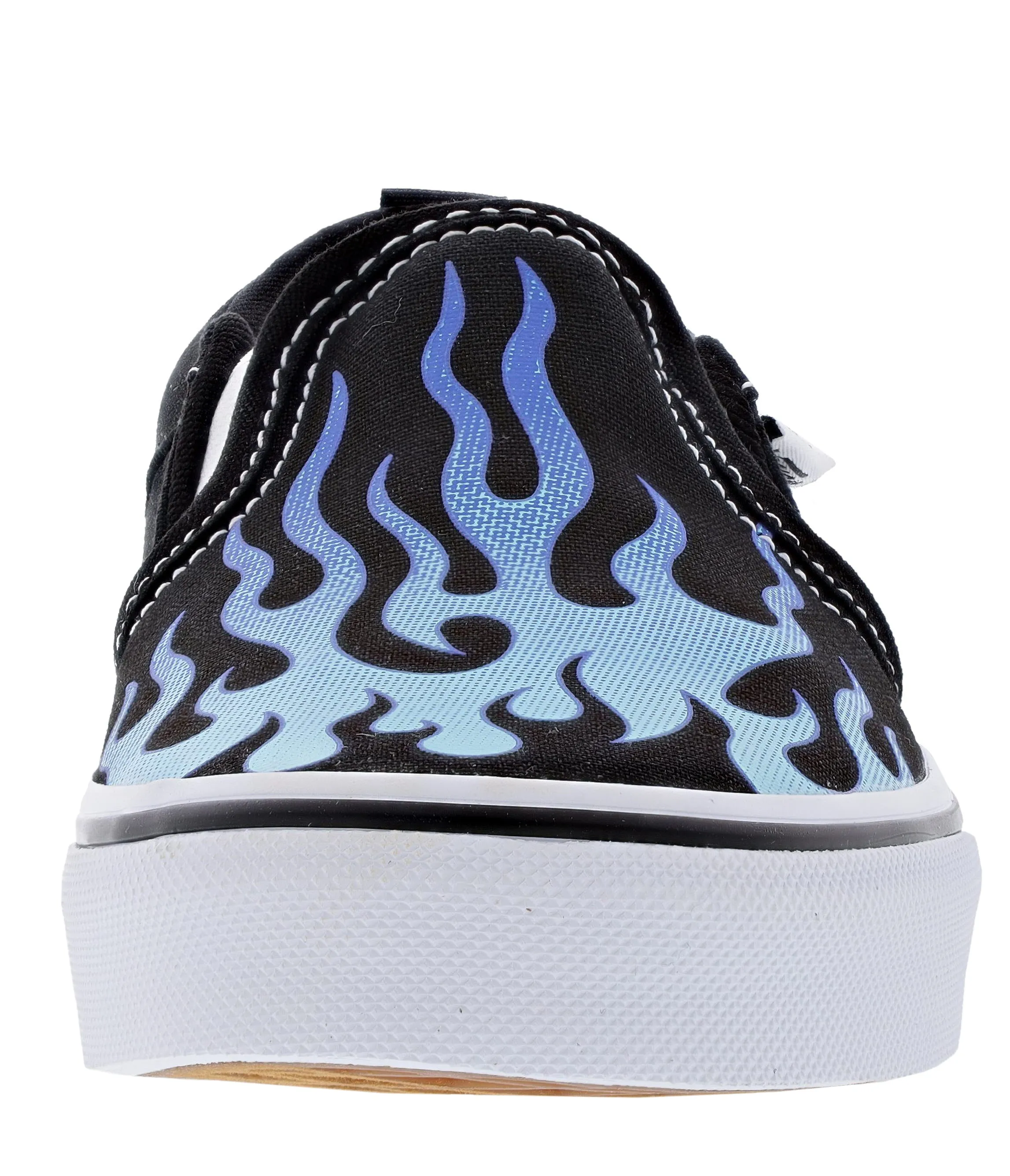 Vans Kid's Asher Graphic Print Slip On Sneakers