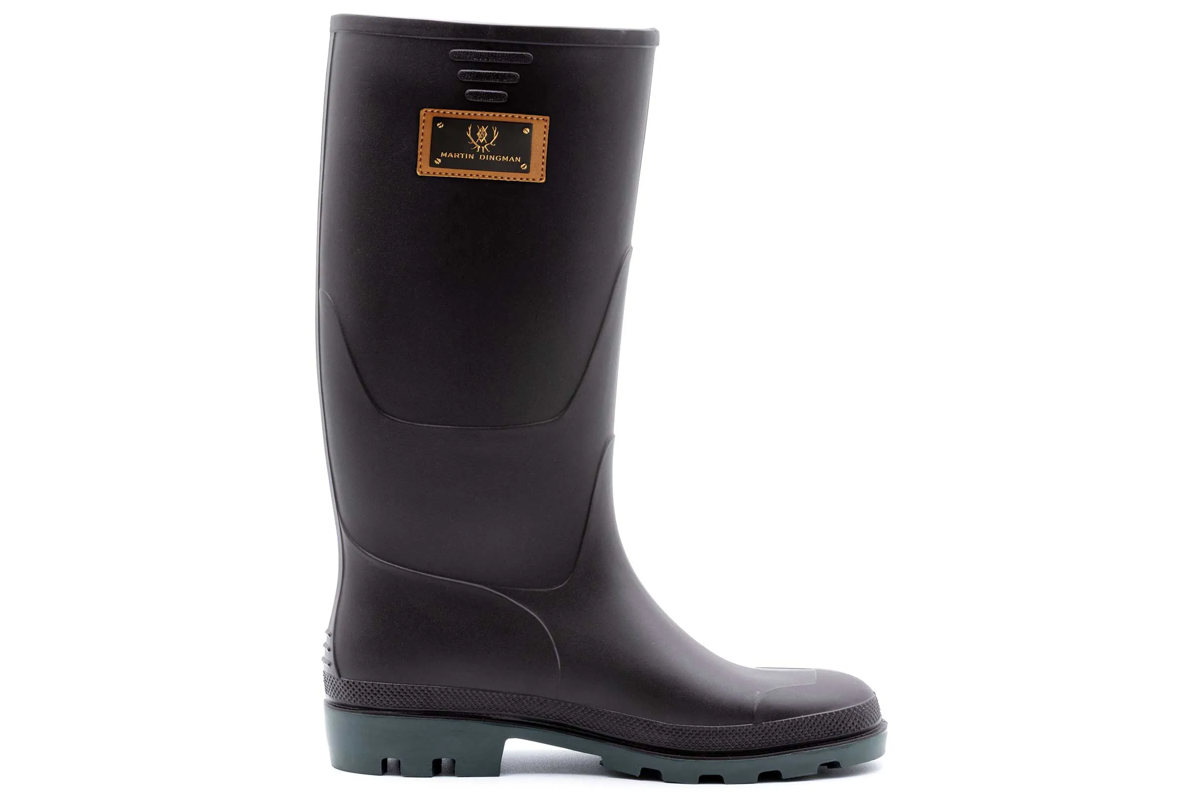 Wellington Waterproof PVC Boots - Walnut