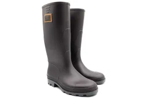 Wellington Waterproof PVC Boots - Walnut